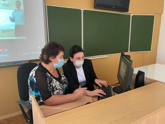 13 октября 2020 года проходил мастер-класс победителя городского конкурса «Учитель года – 2020» Рябчука А.Н.